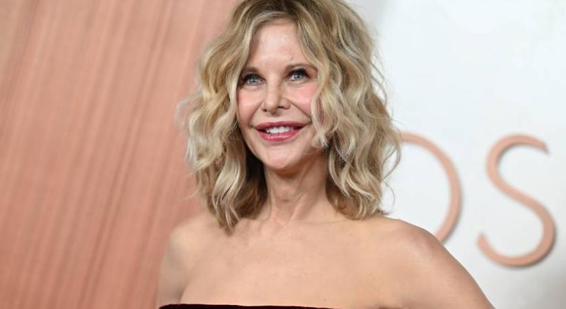 A 63 éves Meg Ryan mindenkit lepipált bordó estélyijében az Oscar-gálán: íme a legszebb ruhák