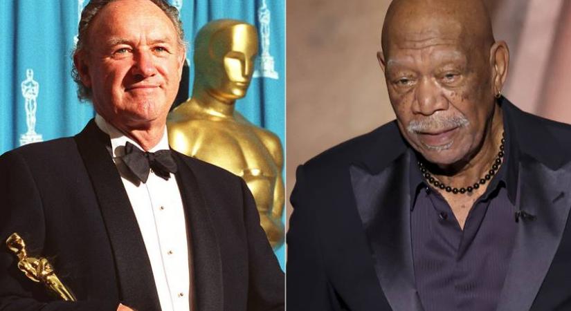 Szívszorító, mit mondott Gene Hackmanről Morgan Freeman az Oscar-gála színpadán