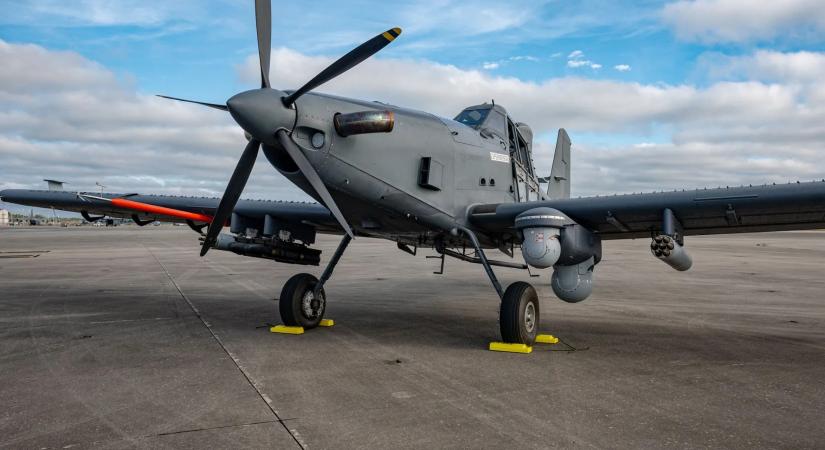 Az USA különleges erőit támogatja az új Skyraider II harcigép