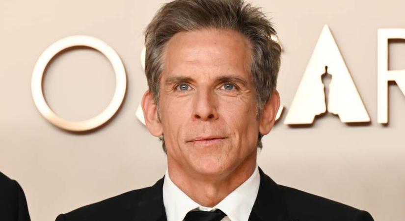 Kínos színpadi baki történt az Oscar-gálán: Ben Stiller itta meg ennek a levét