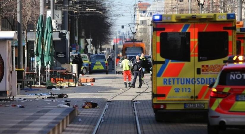 Újabb gázolásos merénylet Németországban – most Mannheimben hajtottak a tömegbe