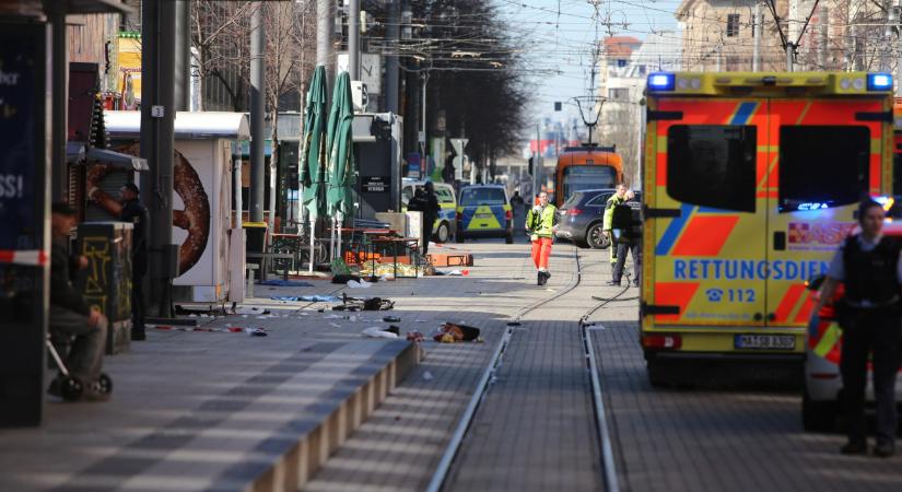 Újabb autós támadás Németországban – halottak is lehetnek Mannheimben