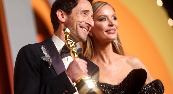 Kiverte a biztosítékot Adrien Brody, olyat művelt, amit még soha nem láttunk Oscar-gálán