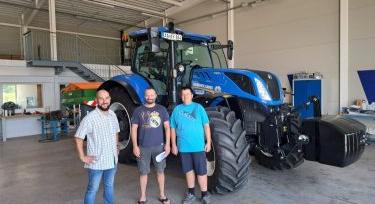 New Holland gépekkel könnyedén kihasználható a precíziós technológia – gazdariport