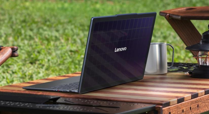 Fénnyel tölthető laptopot mutatott be a Lenovo