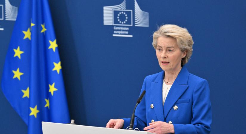 Von der Leyen 800 milliárd eurós fegyverkezési programot hirdet