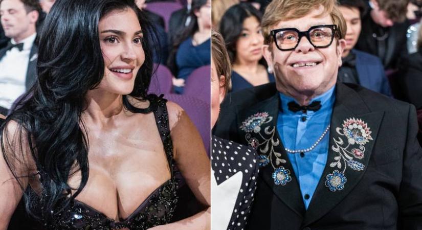 Kylie Jenner ilyen tiszteletlenül bánt Elton Johnnal az Oscar-gálán: szétszedték miatta a kommentelők