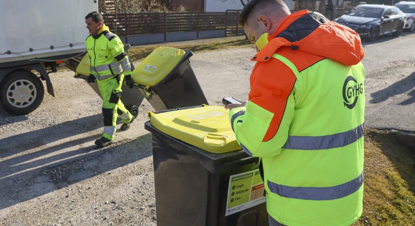 Ingyenes, kényelmes a házhozmenő szelektív hulladékgyűjtés