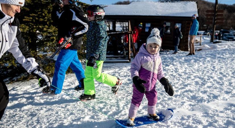 Többen pihentek Heves megyében januárban