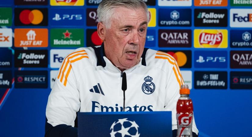 Carlo Ancelotti: “Nem gondolhatunk arra, hogy jelentős előnyt építsünk ki, ez lehetetlen.”