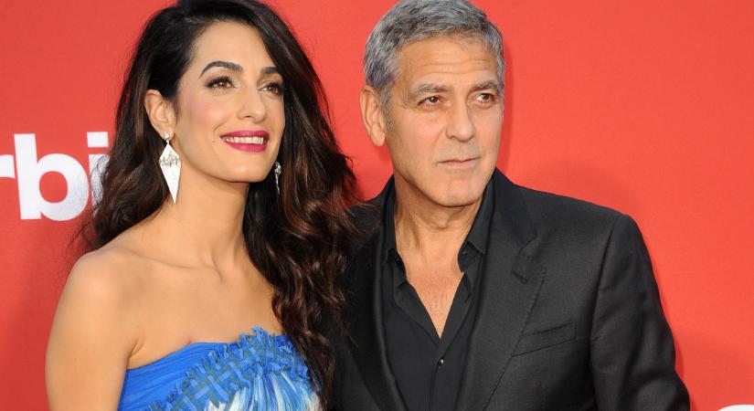 George Clooney és az imádnivaló ikrei ezt csinálják minden reggel együtt