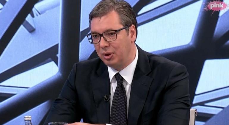 Vučić: Ötszáz ember tiltakozott Zentán, ott soha ennyien még nem voltak egy tüntetésen