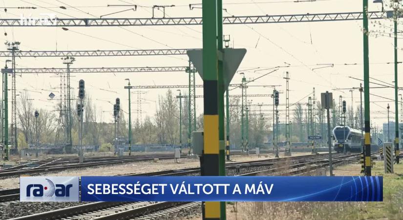 Radar – Sebességet váltott a MÁV  videó