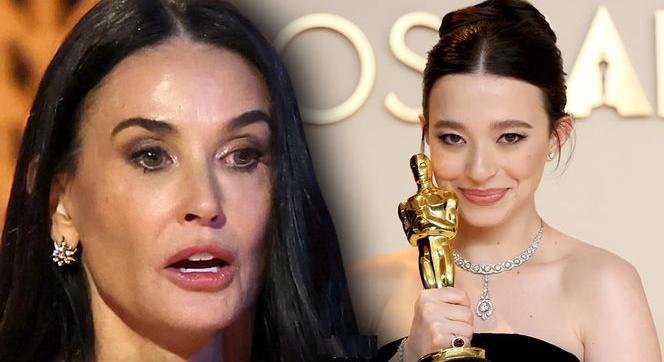 Érdekes fordulat az Oscar-gálán: Demi Moore meglepő üzenetet küldött fiatal riválisának!