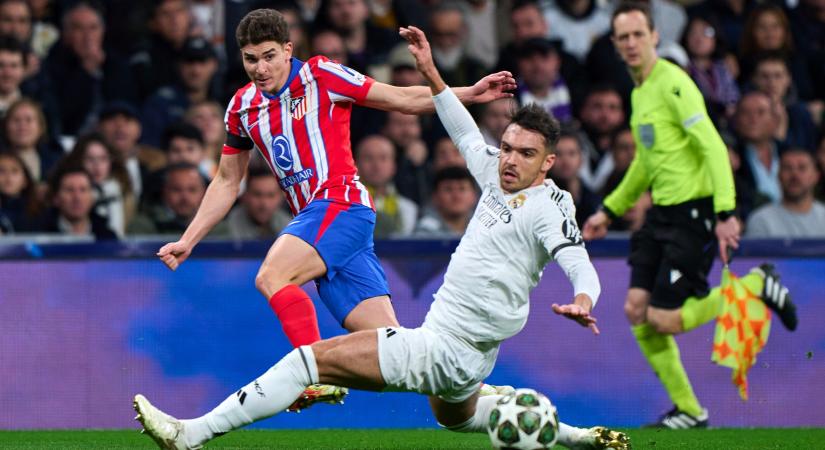 Minimális előnyt szerzett a Real Madrid a BL-ben az Atlético ellen