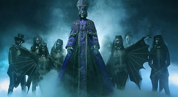 Friss dallal debütált a Ghost új pápája: 'Satanized'