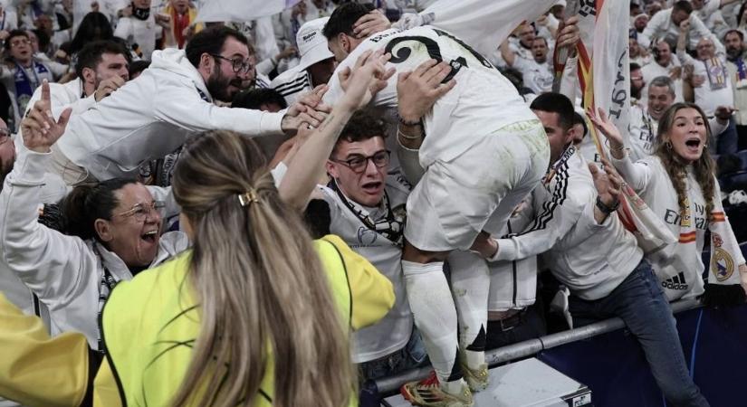 „Most szövegeljél!” – kocsmai jelenetek és botrány a Real Madrid BL-meccsén (videó)