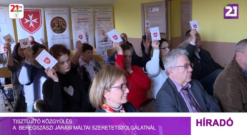 Tisztújító közgyűlés a Beregszászi Járási Máltai Szeretetszolgálatnál (videó)