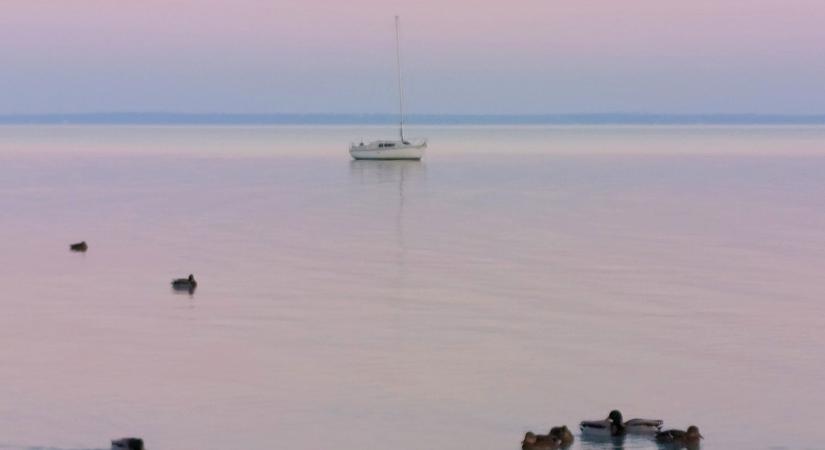 Zabar most kutyafüle, fázni a Balatonhoz kell menni