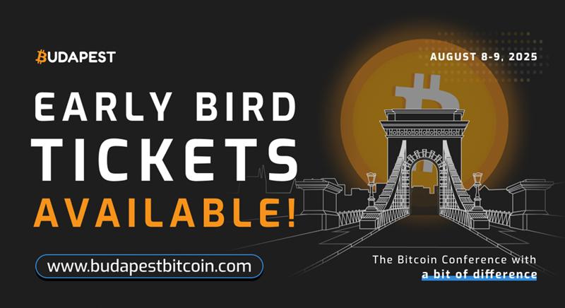 A jegyértékesítés elindult – légy ott te is a Budapest Bitcoin konferencián!