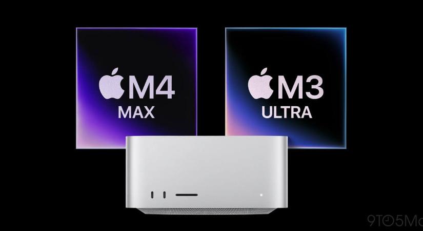 Megjelent az új Mac Studio M3 Ultra illetve M4 Max chippel