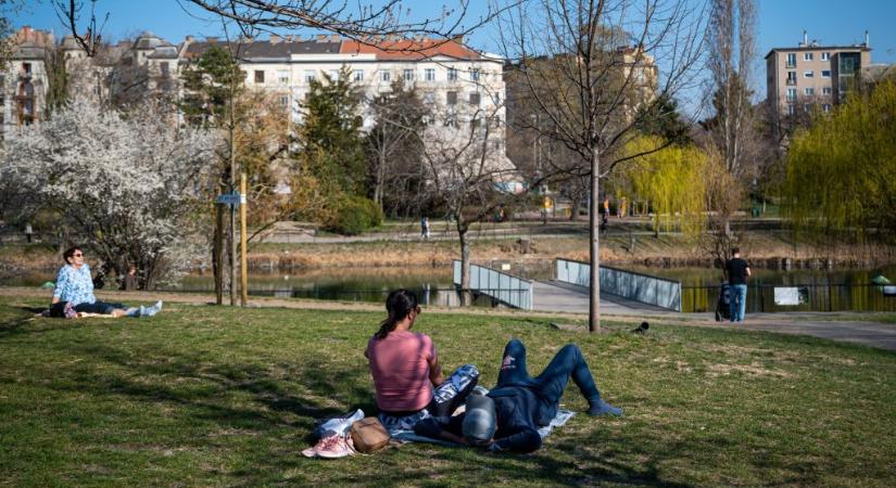 Idén először emelkedett 20 Celsius-fok fölé a hőmérséklet