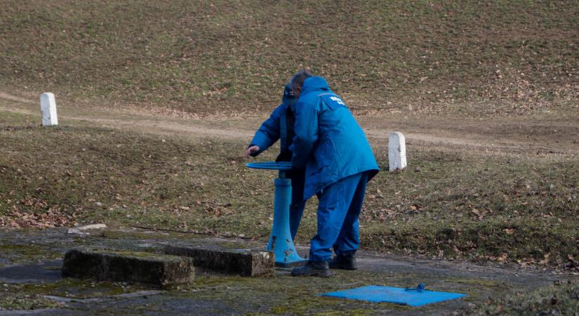 Megkezdték a Mályvádi-erdő csatornahálózatának feltöltését