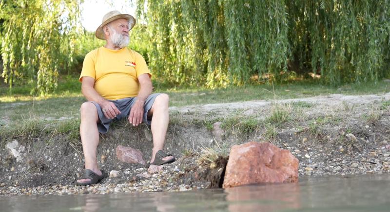 A gönyűi aranyember - A dunai aranymosásról készített filmet Boros Ferenc és Horváth Zoltán