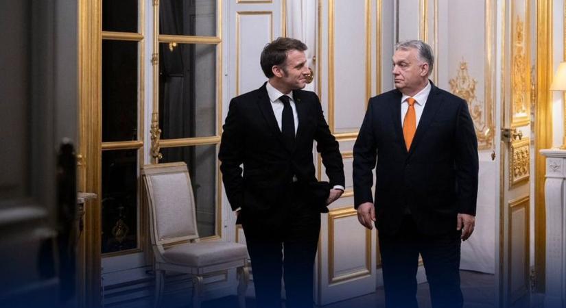 Orbán Viktor Emmanuel Macronnal tárgyalt Párizsban