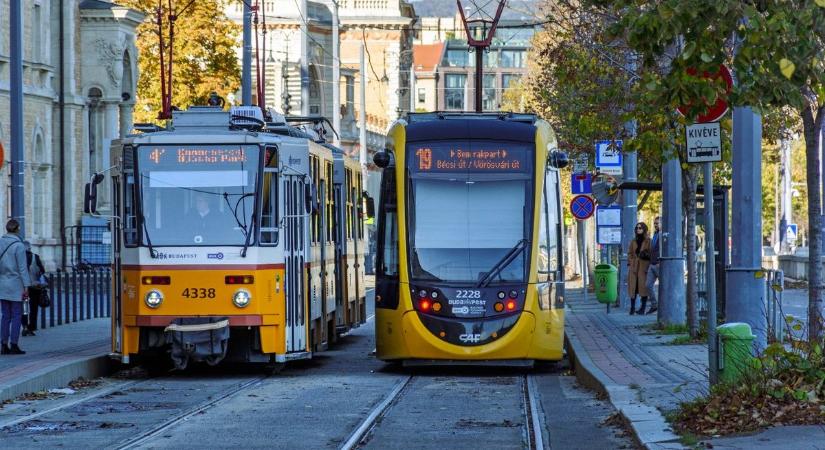 Kisiklott egy villamos Budapesten: érdemes elkerülni ezt a környéket