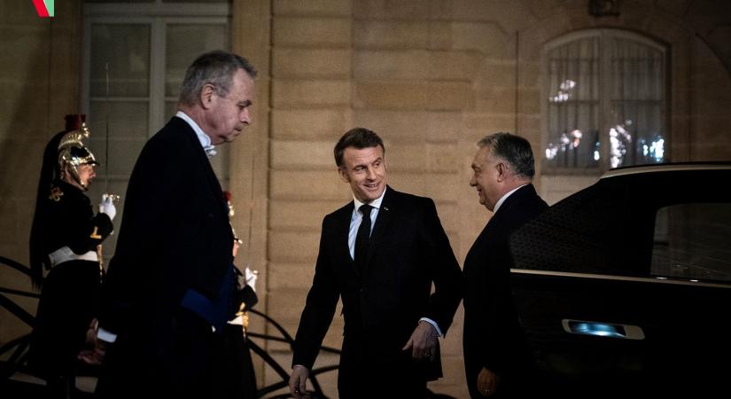 Százmilliós páncélozott BMW-vel ment a francia elnökhöz Orbán