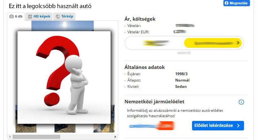 Megvan Magyarország legolcsóbb használt autója