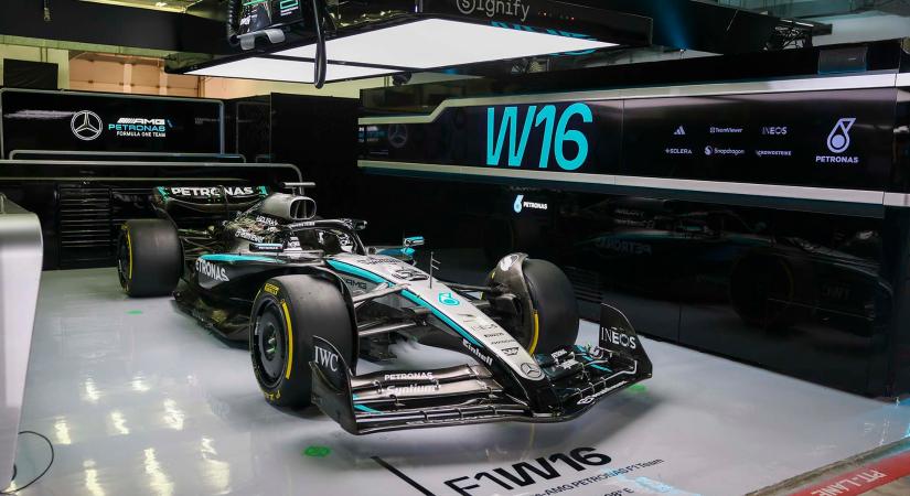 Úttörő technológia: Fenntartható karbonkompozitok kerültek a Mercedes W16-os versenyautójára