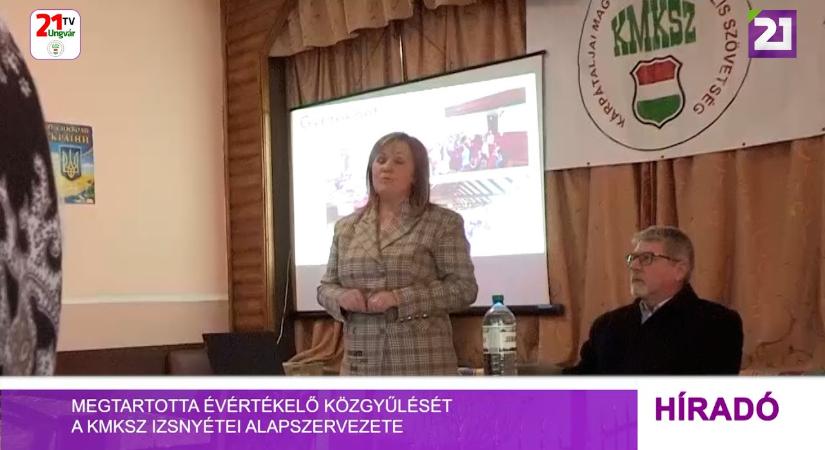 Megtartotta évértékelő közgyűlését a KMKSZ Izsnyétei Alapszervezete (videó)