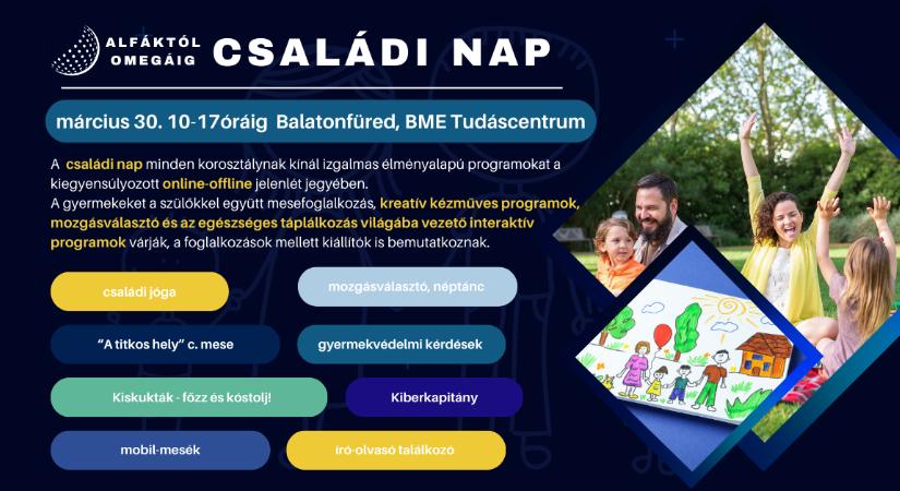 Megvalósítható a digitális egyensúly – Márciusban ismét Balatonfüreden az Alfáktól Omegáig – Gyermeknevelésről közérthetően c. rendezvény