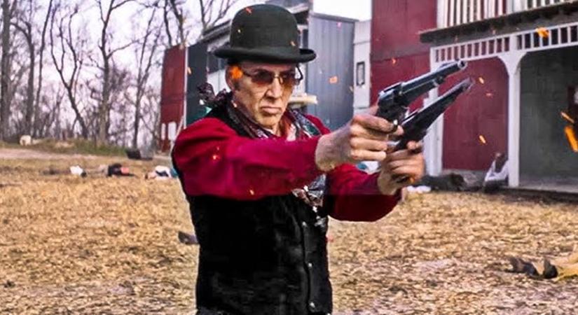 Nicolas Cage főszereplésével ütős western film a láthatáron – Itt a Gunslingers első előzetese!