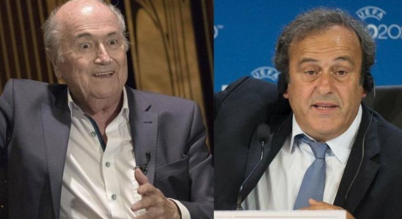 Már kész az ítélet! Blatter és Platini csak felfüggesztettet kap a korrupciós botrányáért