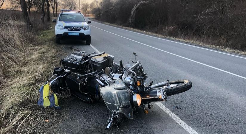 Halálos motorbaleset Kárpátalján