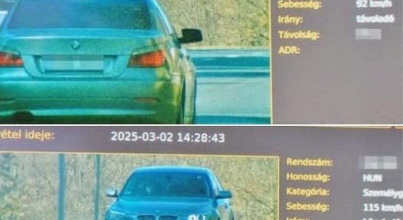 Hihetetlen, mennyivel ment lakott területen a BMW - bele is szaladt a traffiba oda-vissza