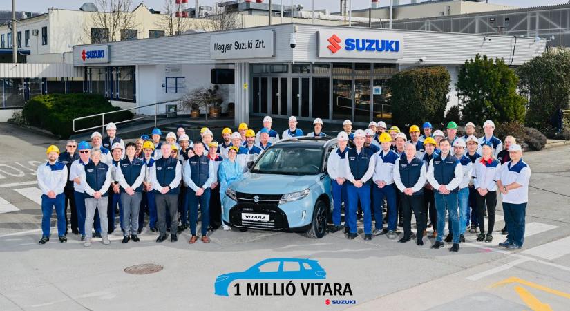 1 millió Vitara készült Esztergomban