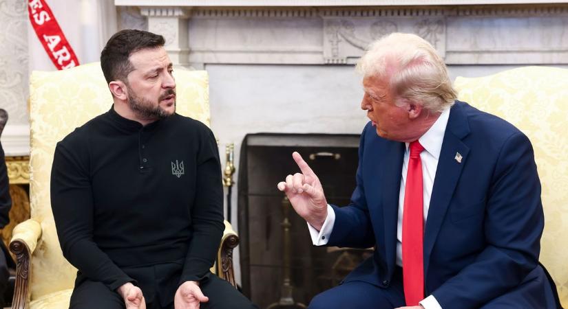 Ha szép szóval nem ment, majd erővel: Trump teljesen megvakította Zelenszkijt, erővel kényszeríti rá a békét