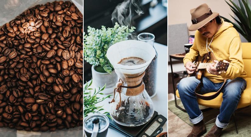 Carlos Santana saját kávé márkát alapított, és igen, az egyik blend neve “Smooth”