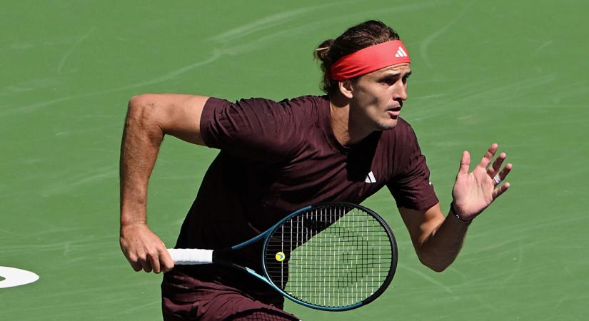 Zverev búcsúzott Indian Wellsben, egyre távolabb a világelsőség