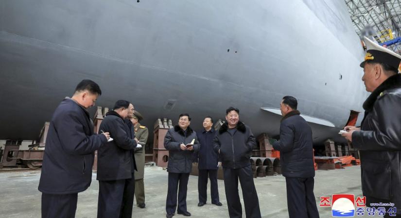 Nukleáris meghajtású tengeralattjárót épít Észak-Korea