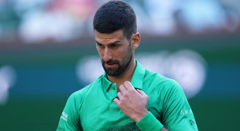 „Nehezen tudok már a kívánt szinten játszani” – Djokovic már az első meccsén kikapott