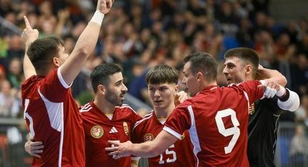 Négygólos magyar siker Norvégia ellen a futsal Eb-selejtezőn