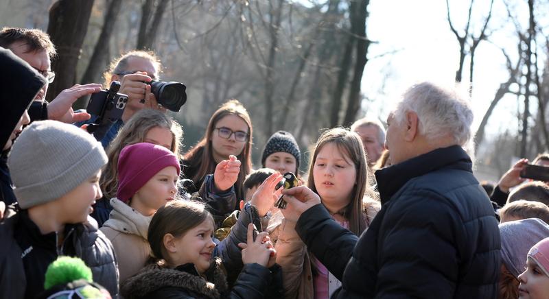 A Debreceni Egyetemen ismét megrendezték a madárgyűrűzést