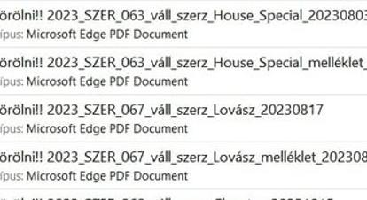 Árulkodó fájlnevekkel szembesült, amikor a fideszes vezetés parkolási szerződéseit böngészte