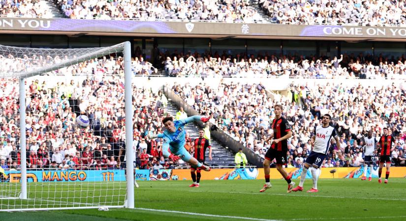 VIDEÓ: gyönyörű gólt szerzett a Tottenham középpályása a Bournemouth ellen!