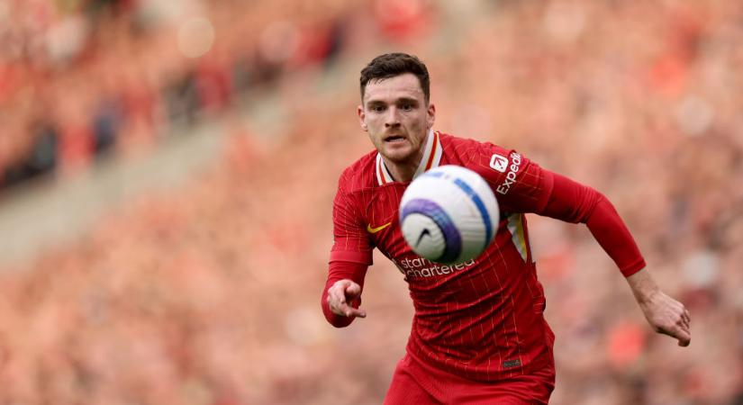 Andy Robertson szerint a PSG a legjobb csapat, amivel a Liverpool idén játszott